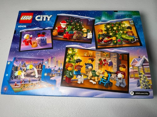Lego City Adventskalender 2024 mit Miniatur Weihnachtsfiguren 60436