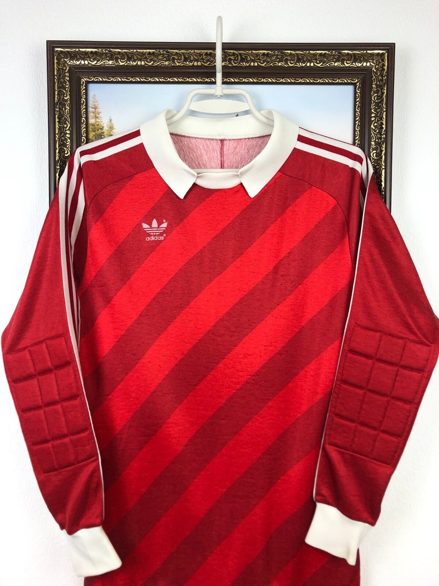 ウェア adidas - 80&#39;s adidas GK Jersey  Made in W.Germany Vintage Adidas Goalkeeper football rare jersey made in West