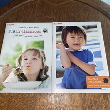 Canon Flash Classroom Guide to Better Photos  Macro Photos Made Easy Lot of 2
