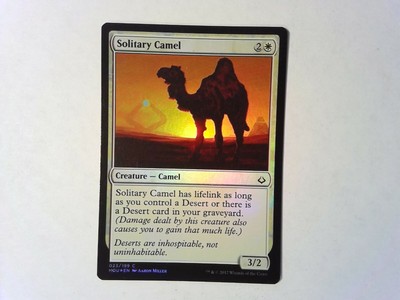 Foil Solitary Camel Hour of Devastation - Magic the Gathering Mtg White |  eBay