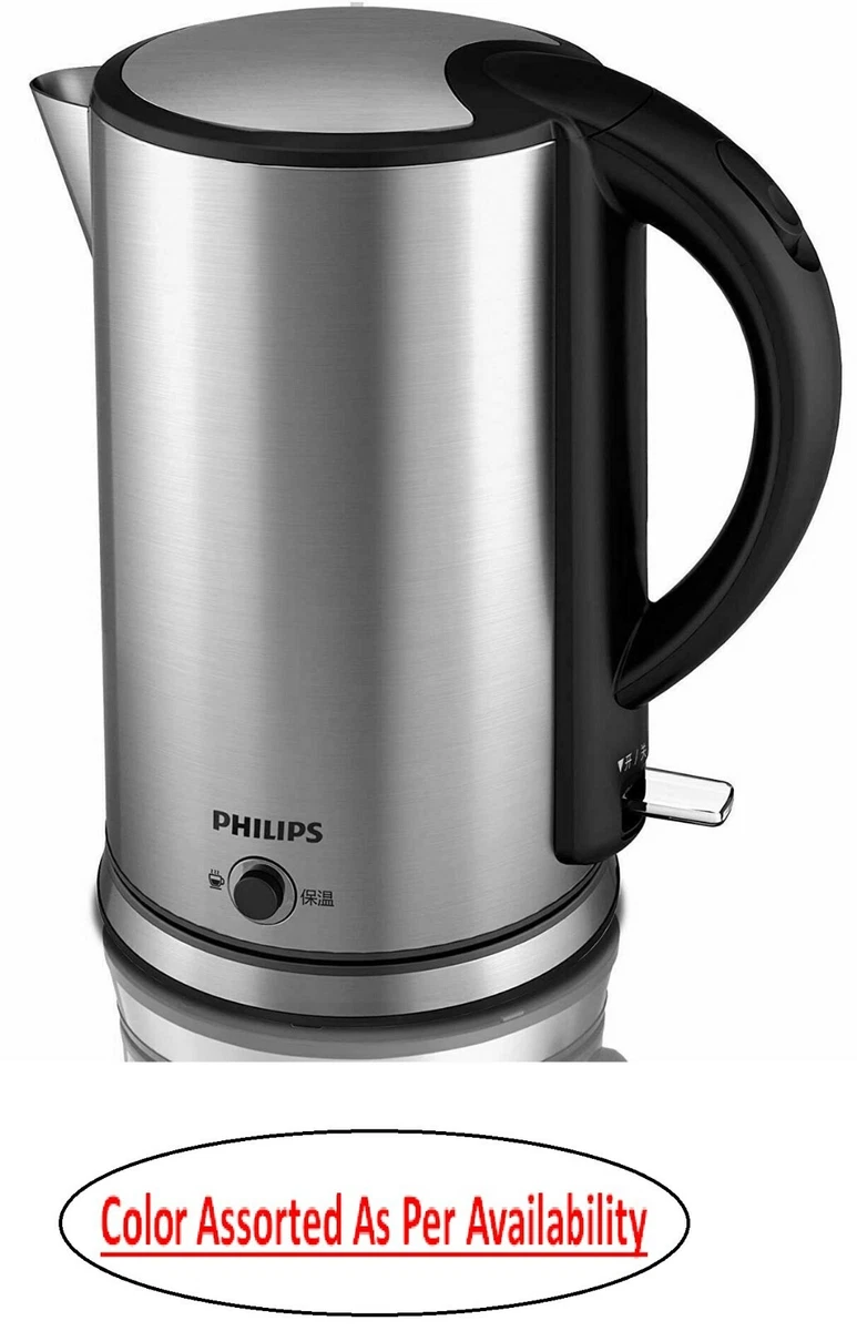 Philips 1.7-Lit Bollitore Elettrico Con Acciaio Inox Corpo