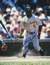 TONY WOMACK  PITTSBURGH PIRATES  1997 ALL STAR   ACTION SIGNED 8x10