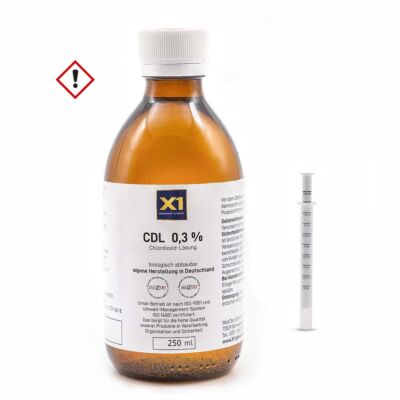 CDL /CDS Lösung 0,3%, in der Glasflasche, Apothekenqualität -250ml-