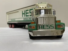 Vintage Hess Fuel Oils Toy Truck Bank, Lights Work! (No box)