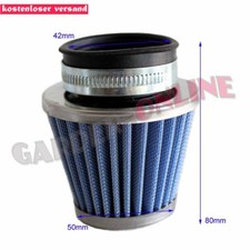 42mm Luftfilter für 4 Takt GY6 125ccm 150ccm Go Kart Roller Motorrad Quad ATV