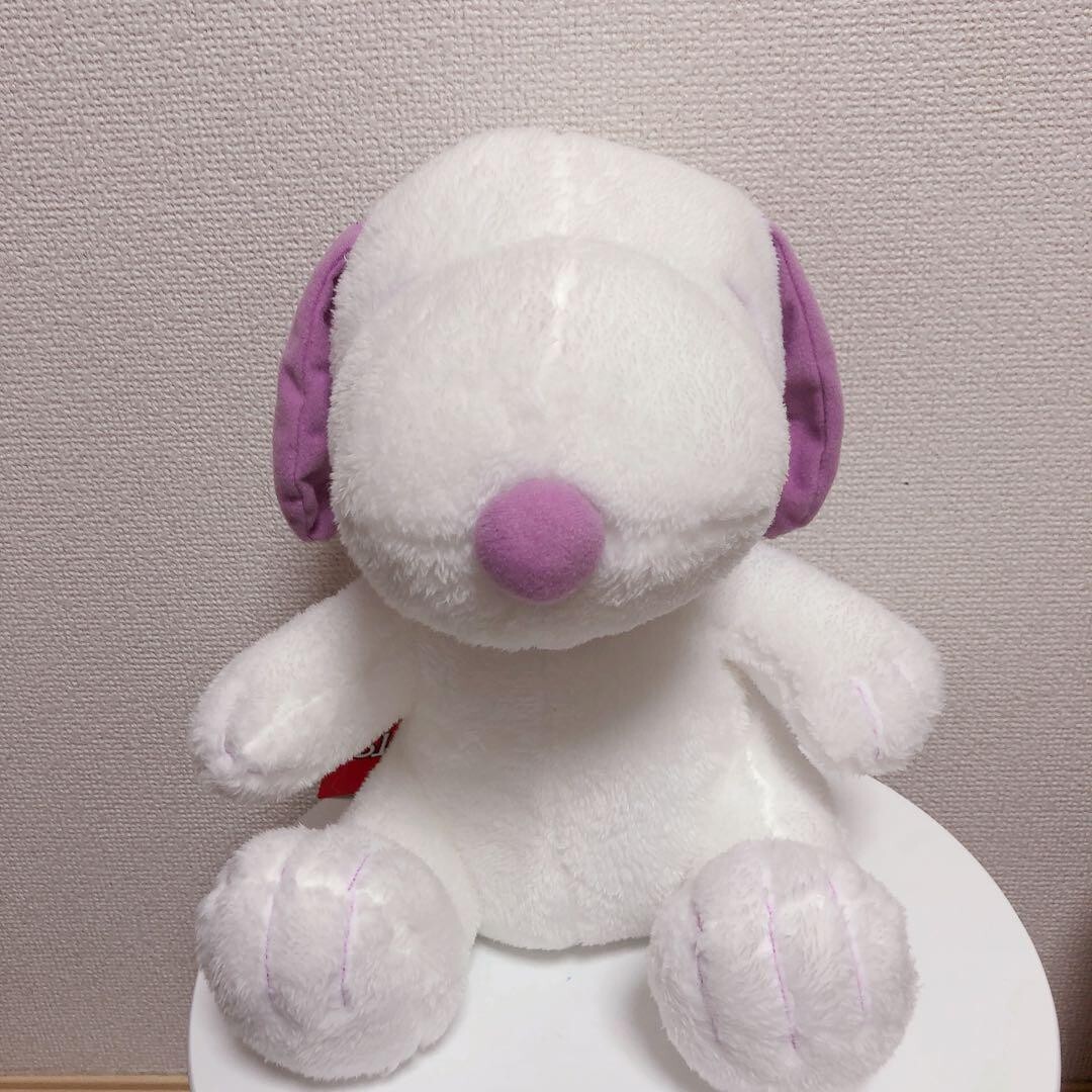 RARE PEANUTS SNOOPY Plush doll Dusty color Purple ver. 2023 from