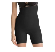 Spanx High-Waisted Power Shorts Tummy Control 2745 Very Black Size M