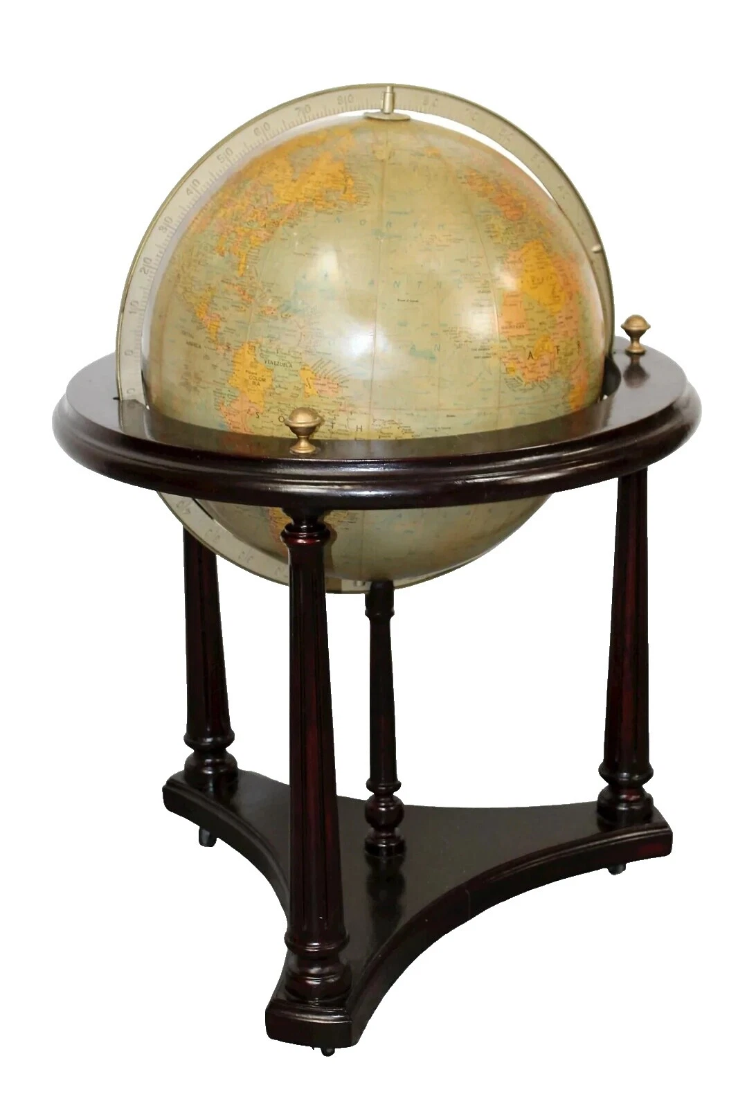 Intervalo de fechas 1940-1949 Original Antiguo Mundo Antiguo mundos Globos