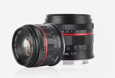 50mm F1.7 Full Frame Large Aperture Manual Focus Lens for Panasonic Lumix Sig...