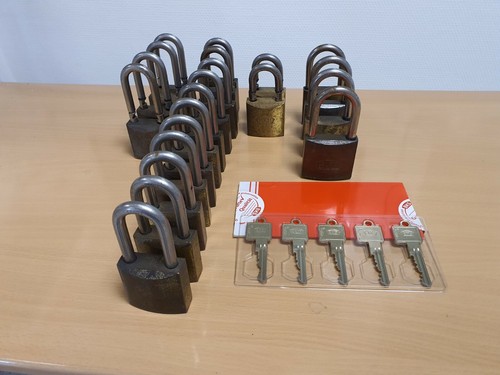 10 vorh�ngeschl�sser gleichschlie�end