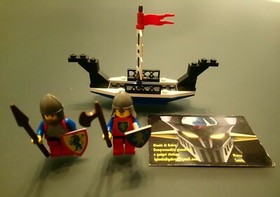 1987 LEGO LEGOLAND 6017 King's Oarsmen Rare Knights Castle