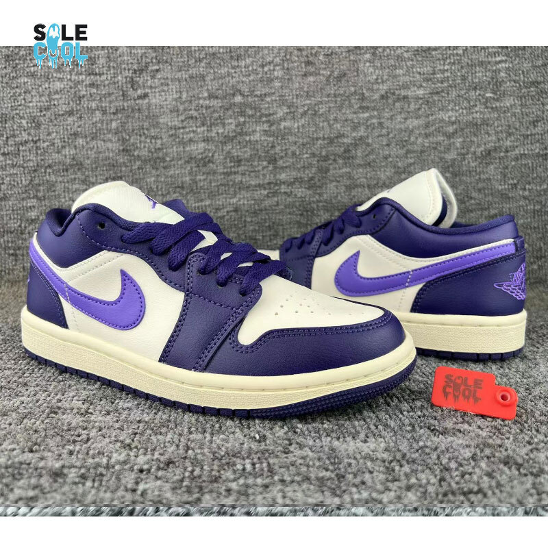 シューズ(女性用) NikeAirJordan1 LowGS\"Brown and Purple\" s-l400.png