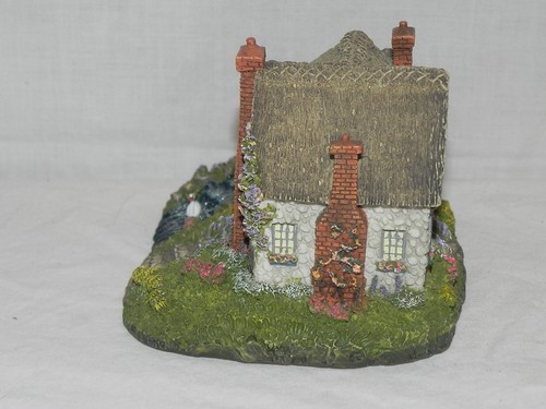Thomas Kinkade's Candlelight Cottages "Swanbrooke Cottage" 78153 With COA & Box - Picture 5 of 12