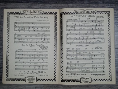 1927 Wendell Hall Red Pepper Southern Stomps Vintage Piano Sheet Music 1920's - Picture 5 of 6