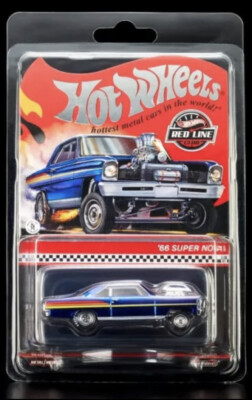 '66 SUPER NOVA Hot Wheels Red Line Club Exclusive  Free Shipping  New