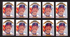 1982 Donruss #3 Reggie Jackson Diamond Kings 10ct Angel's Card lot 2502B