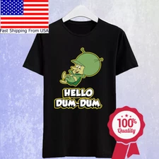 The Great Gazoo Hello Dum Dum Men's Black Size S-5XL