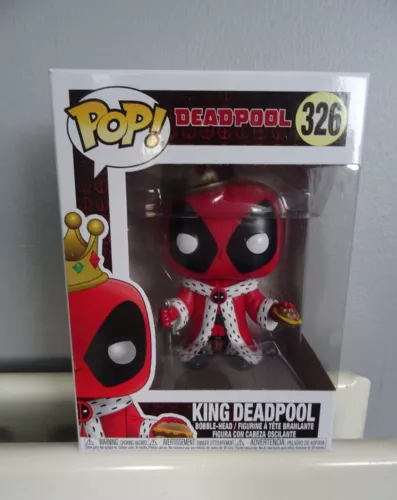 Funko Pop Marvel - Burger King DEADPOOL #326 comic Ryan Reynolds