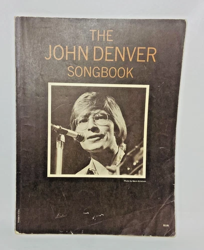 Vintage 1971 The John Denver Songbook Sheet Music 23 Songs