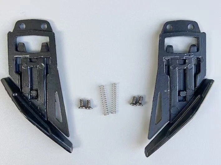 Conjunto kit pivô para AGV Pista GPR GPRR Corsa R V capacete viseira mecanismo novo - Imagem 4 de 4