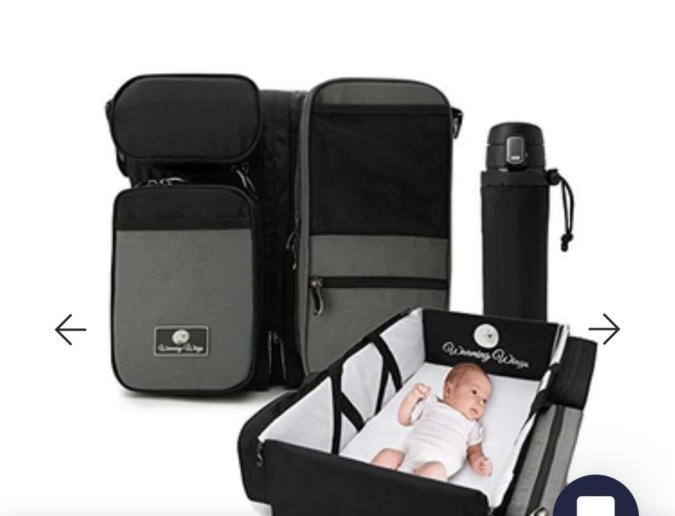 Baby Travel Cot / Changing Mat Bag eBay