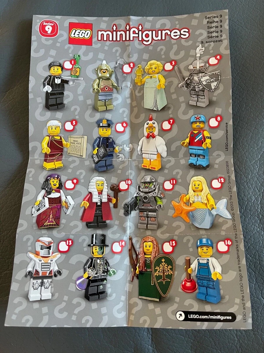 Lego minifigures 9 sale