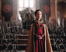MILLY ALCOCK signed Autogramm 20x25cm HOUSE OF THE DRAGON in Person autograph