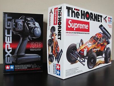 Brand New Supreme x Tamiya Hornet RC Car Flames Kit Sold-Out