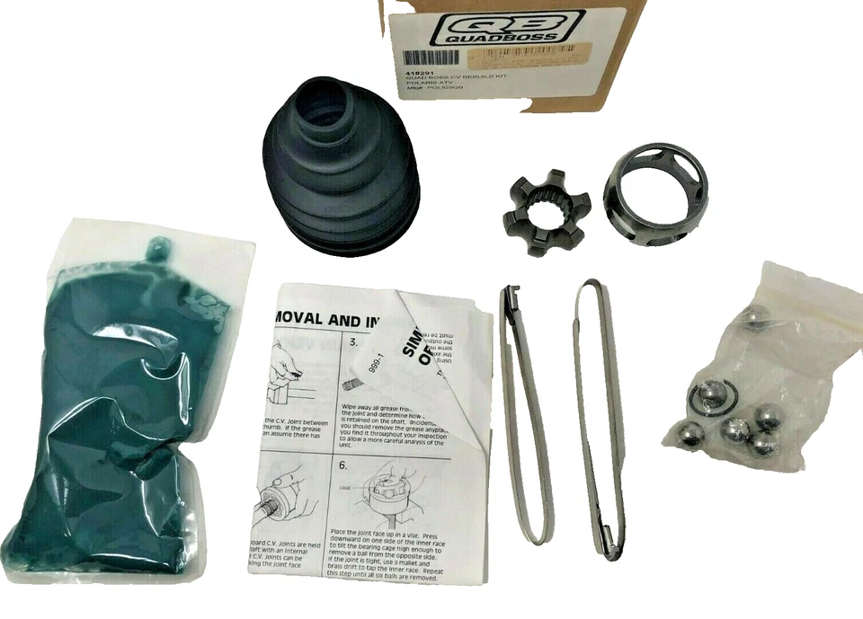 KIT RECONSTRUCCIÓN CONJUNTA QUADBOSS CV 2010 POLARIS SPORTSMAN/XP 550/850 TRASERO EXTERIOR Foto 2 de 2