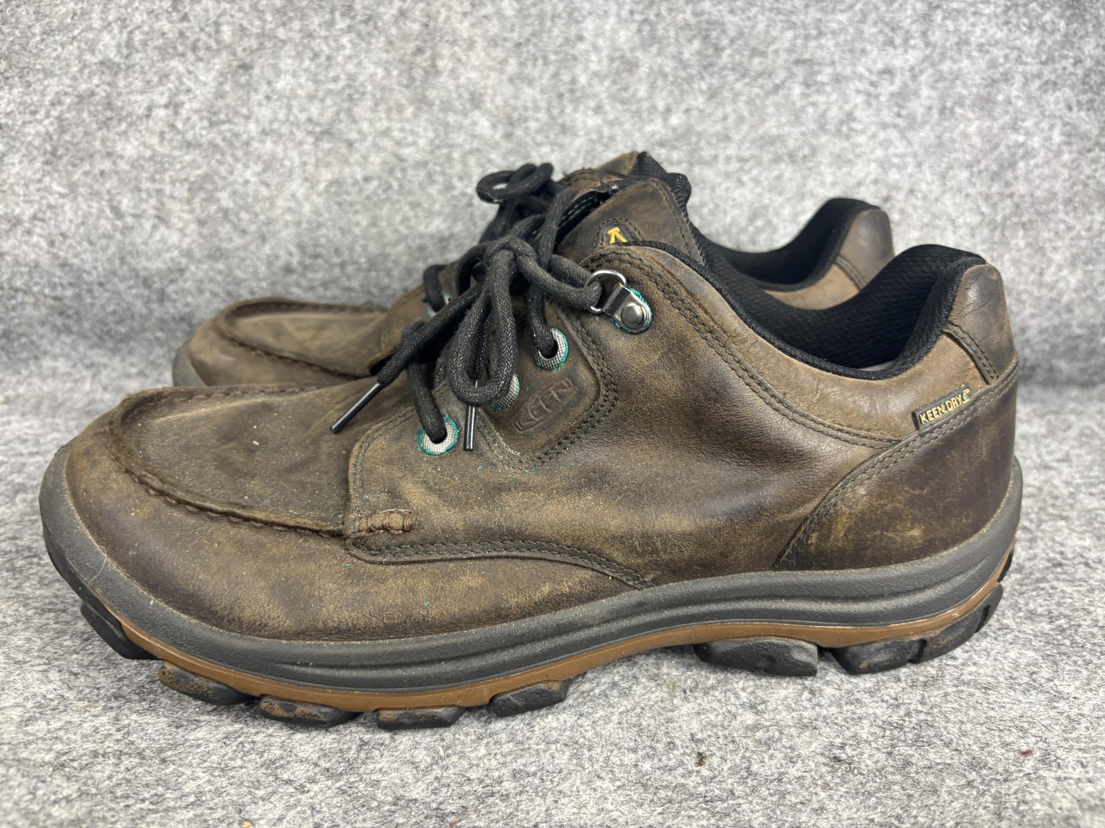 Scarpe Keen Utility Uomo Taglia 10 Impermeabili Pelle Oxford Lavoro Passeggio Comode