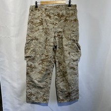 USMC MCCUU Desert MARPAT Trousers Sz M R USGI Marine Corps Pants See Measure