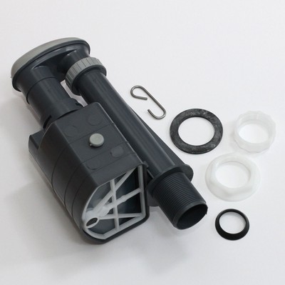 Macdee Metro D-förmiger Spülkasten Siphon 9 Zoll CME WRAS zugelassen DIY Fit