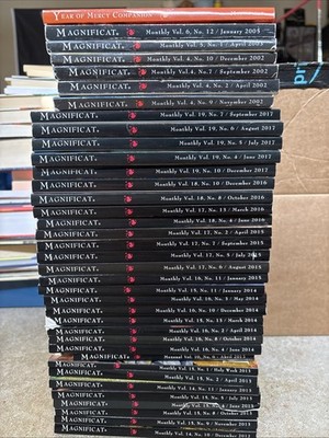 37 Issues Magnificat Catholic Religious Magazine 2002-2017