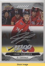 2019-20 Upper Deck MVP Silver Script John Carlson #35 READ dz5