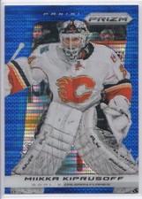 2013-14 Panini Prizm Wal-Mart Blue Pulsar Prizm Miikka Kiprusoff #117 SP