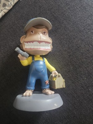 TORQUE DRIFT 2  Grease Monkey Bobblehead Collectible Missing Tail
