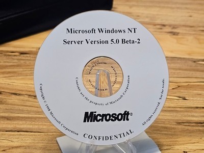 ULTRA RARE: Microsoft Windows NT 5 Server (Win2K) Beta 2 Internal CD!