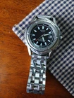 VINTAGE PULSAR BY SEIKO SOLAR TITANIUM V145-0C10 WR 100M MEN'S WATCH