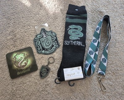 HP Slytherin Assortment Collectibles; Official Wizard World & Unofficial Mix Lot