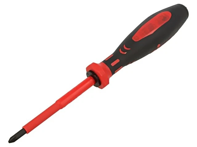 117751 Tournevis : isolé Pozidriv® PZ1 L. Lames : 80 mm CIMCO - Photo 1/1