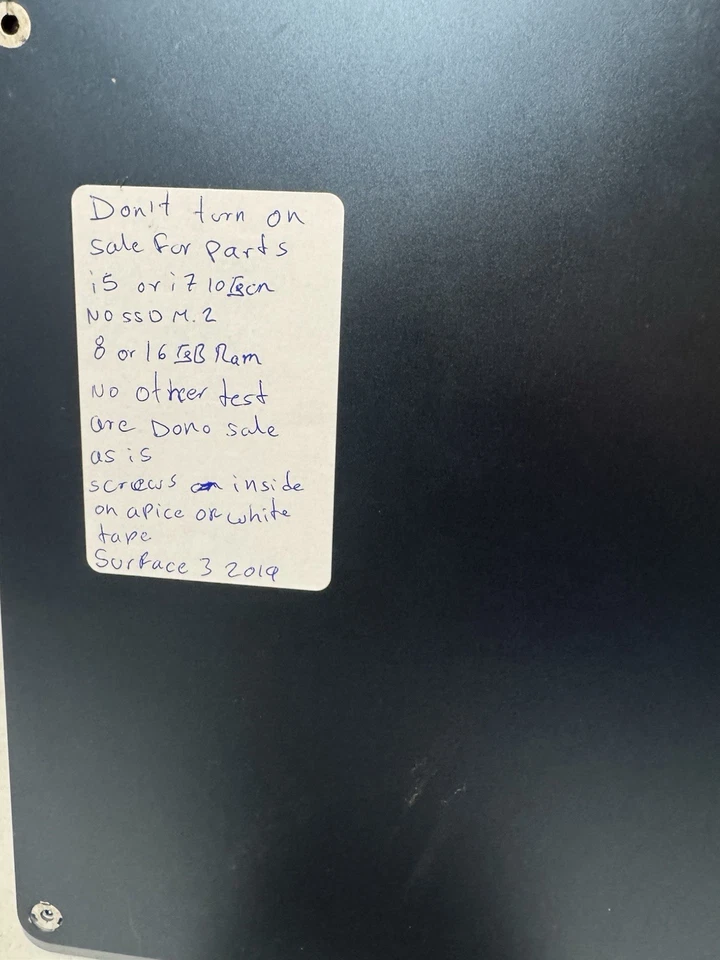 Notebook Microsoft Surface 13,5", Borgonha, Não Funciona Apenas Peças - Imagem 3 de 4