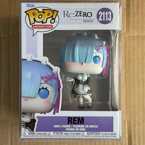 Funko Pop! Rem #2113, Re: Zero Starting Life in Another World Anime Animation NM