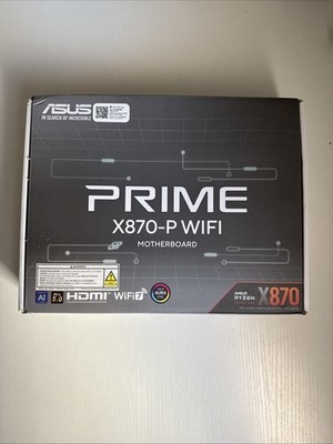 ASUS PRIME X870-P WIFI AMD AM5 X870 ATX motherboard 14+2+1 80A DrMOS power stage