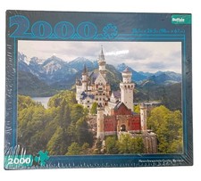 Neuschwanstein Castle Puzzle Jigsaw - 2000 Pieces - Buffalo Games New Sealed