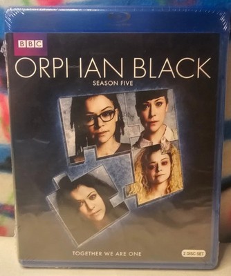 Orphan Black: Season Five 5 (Blu-ray, 2017) Tatiana Maslany Brand New Sealed