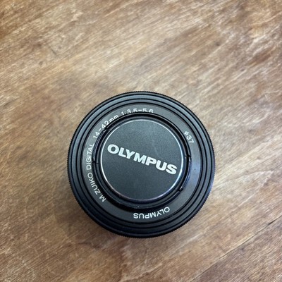 Olympus M.Zuiko Digital EZ 14-42mm F3.5-5.6 Pancake Lens Black | eBay