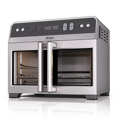 Ninja French Door 8-in-1 Countertop Oven, with Smart Surroundair Technology and