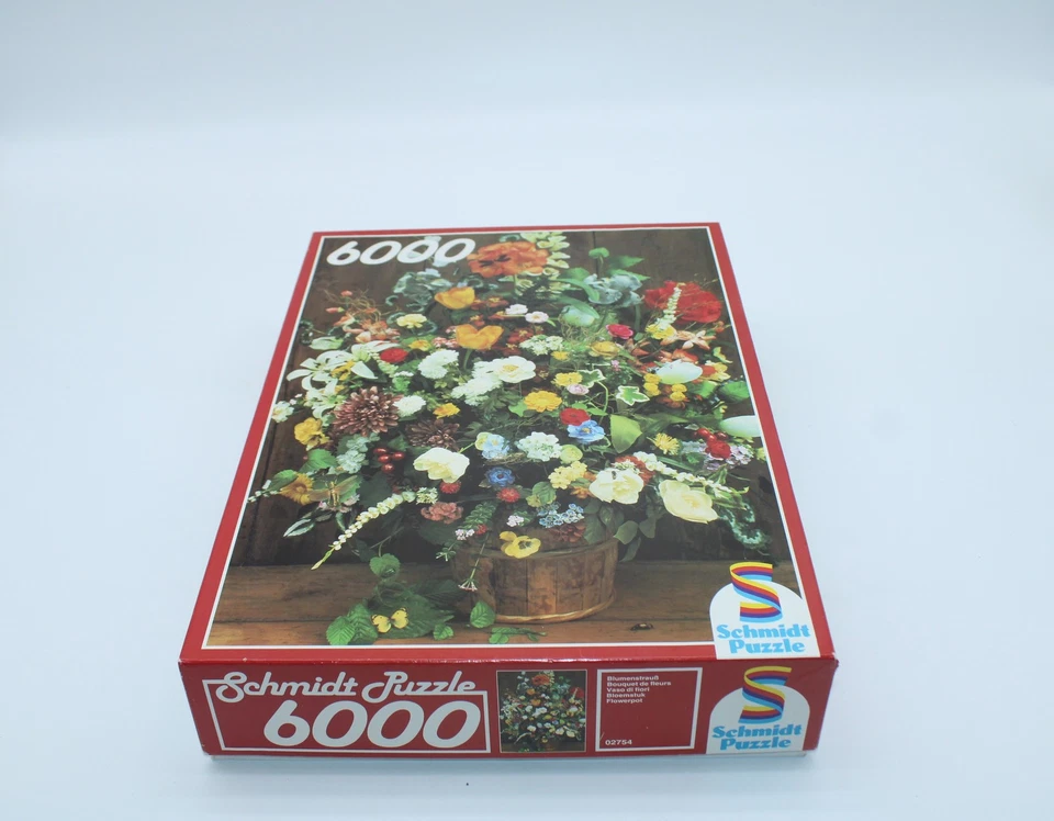 🧩INNEN NEU: Blumenstrauß Puzzle 6000 Schmidt jigsaw🧩 - Bild 2 von 4