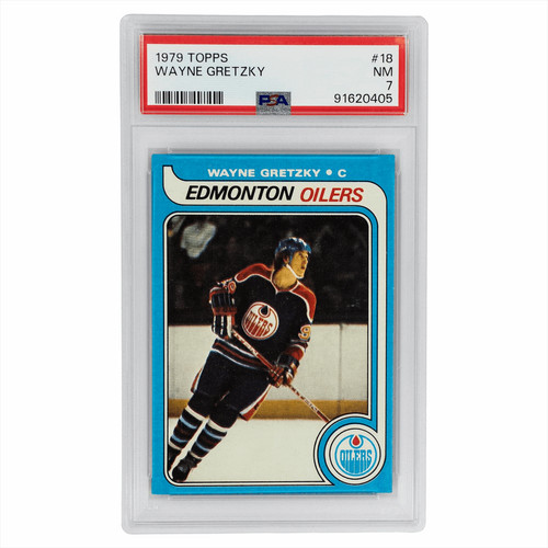 1979 Topps Wayne Gretzky #18 PSA NM 7