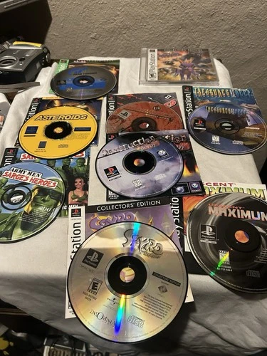 Lot Games Spyro Year of the Dragon Sony PlayStation Sarge’s Asteroids Read